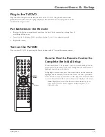 Preview for 13 page of RCA l26wd26d - LCD HDTV w/ DVD Player User Manual