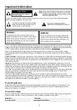 Preview for 2 page of RCA L32FHDF11 User Manual