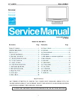 RCA L37WD23 Service Manual preview