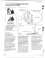 Preview for 22 page of RCA L3B130GL Use And Care & Installation