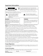 Preview for 2 page of RCA L42FHD37 - LCD HDTV User Manual