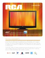RCA L46FHD37R - 45.9" LCD TV Features And Benefits preview