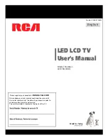 Preview for 1 page of RCA LED19A30RQ User Manual