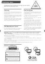 Preview for 3 page of RCA LED24G45RQ User Manual