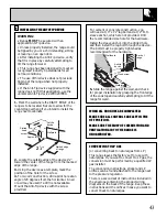 Preview for 43 page of RCA LGB336 Use And Care & Installation Manual