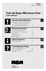 Preview for 1 page of RCA LVM1335 Owner'S Manual