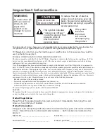 Preview for 2 page of RCA Lyra RD2800 User Manual