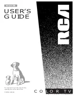 Preview for 1 page of RCA M20303BL User Manual