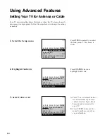 Preview for 16 page of RCA M20303BL User Manual