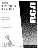 RCA M21500 User Manual preview