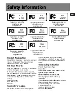 Preview for 3 page of RCA M250 User Manual