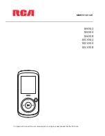 RCA M4102 User Manual предпросмотр