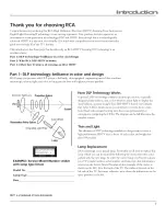 Preview for 3 page of RCA M50WH185YX1 User Manual