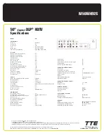 Preview for 2 page of RCA M50WH92S Specifications