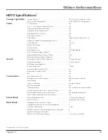 Предварительный просмотр 57 страницы RCA M50WH92S User Manual