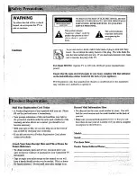 Preview for 2 page of RCA M52732 User Manual