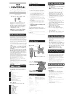 Preview for 1 page of RCA MAF30 User Manual