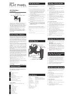 Preview for 1 page of RCA MAF30BK Installation Manual