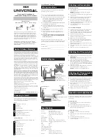 Preview for 1 page of RCA MAF40 User Manual