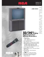 RCA MM32110 Brochure & Specs предпросмотр