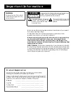 Preview for 2 page of RCA MM36100 User Manual