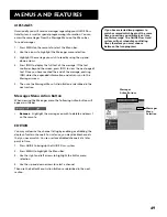 Предварительный просмотр 51 страницы RCA MM52110 User Manual