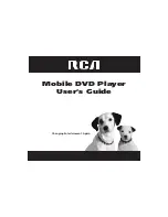 Preview for 1 page of RCA Mobile DVD Player User Manual