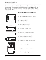 Предварительный просмотр 4 страницы RCA Mobile Video Cassette Player User Manual