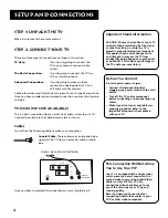 Предварительный просмотр 6 страницы RCA MR27555 User Manual