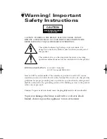 Предварительный просмотр 2 страницы RCA MR29410 User Manual