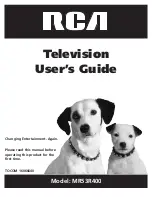 RCA MR53R400 User Manual preview