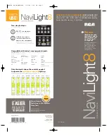 RCA NAVILIGHT8 RCR860 User Manual preview