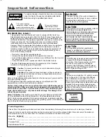 Preview for 6 page of RCA P1-850S-CAB9 User Manual