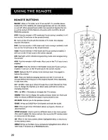 Preview for 24 page of RCA P46921YX3-G User Manual