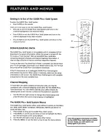 Preview for 47 page of RCA P46921YX3-G User Manual