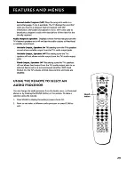 Предварительный просмотр 31 страницы RCA P50930 User Manual