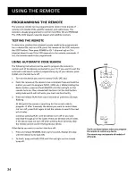 Предварительный просмотр 26 страницы RCA P52937 User Manual