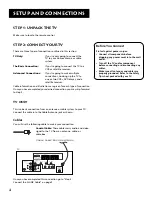 Предварительный просмотр 6 страницы RCA P52960 User Manual