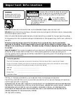 Preview for 2 page of RCA P60921 User Manual