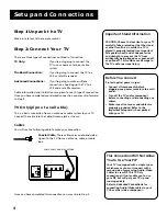 Preview for 6 page of RCA P60921 User Manual