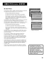 Preview for 35 page of RCA Pius+ Gold System User Manual