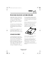 RCA PRO-X55AV User Manual preview