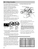 Preview for 22 page of RCA Pro807 Owner'S Manual