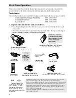 Preview for 4 page of RCA Pro842 User Manual