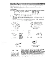 Preview for 4 page of RCA Pro852 User Manual