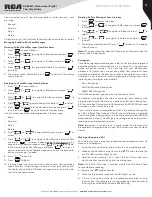 Preview for 13 page of RCA PRODIGI RDR42 Series Instruction Manual