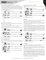 Preview for 16 page of RCA PRODIGI RDR42 Series Instruction Manual