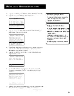 Preview for 11 page of RCA PROSCAN PSVR87 (French) Manuel De L'Utilisateur