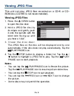 Preview for 34 page of RCA PVP1101 User Manual