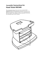 Предварительный просмотр 1 страницы RCA RB3600 Assembly Instructions Manual